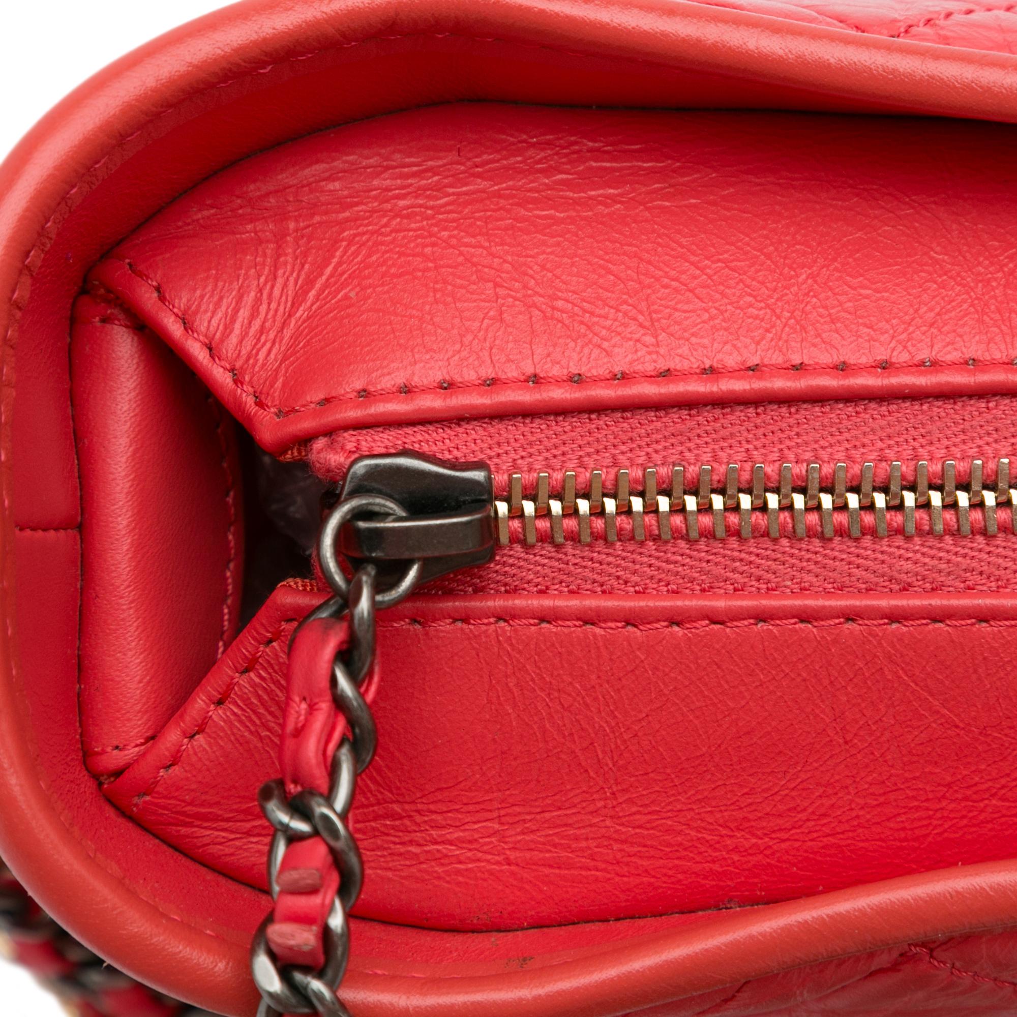 Chanel Small Lambskin Gabrielle Crossbody Bag