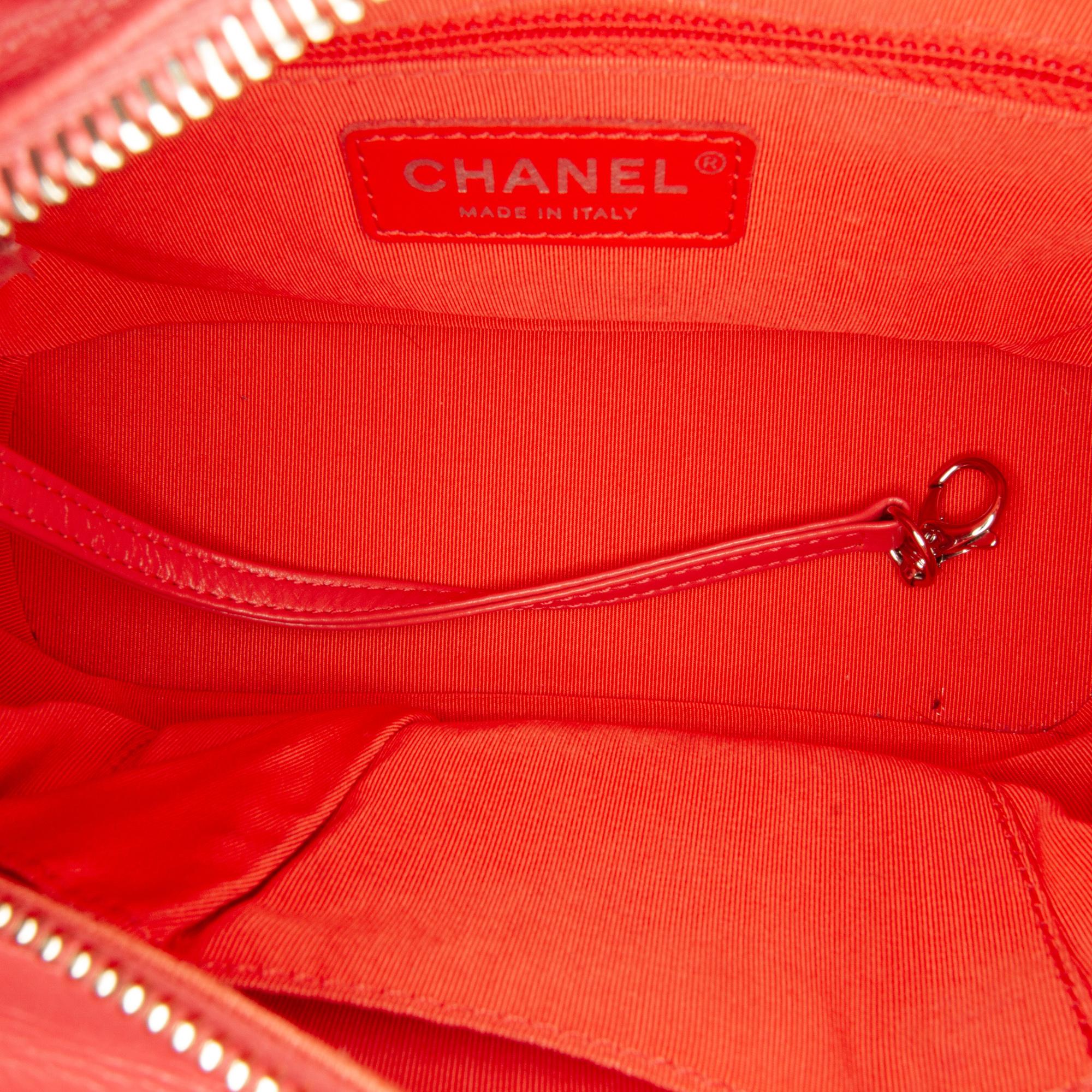 Chanel Small Lambskin Gabrielle Crossbody Bag