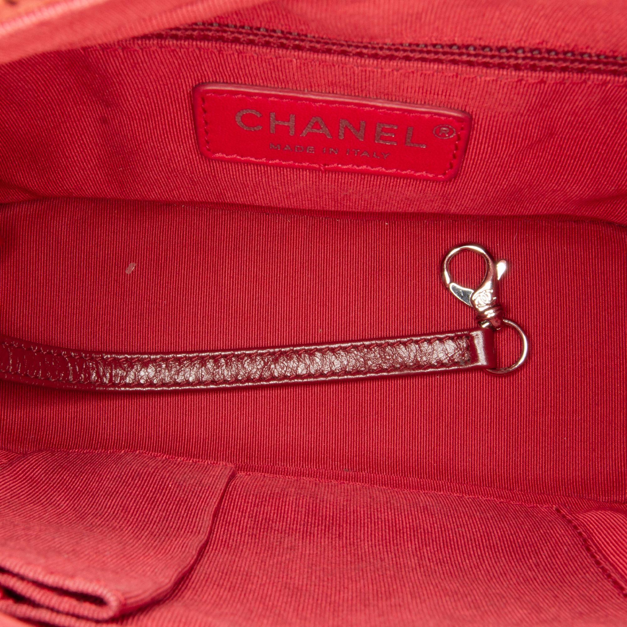 Chanel Small Lambskin Gabrielle Crossbody Bag