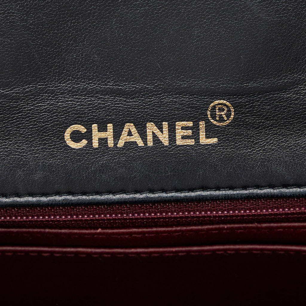 Chanel Small Lambskin Kelly Top Handle Bag (SHG-LKG1nz)