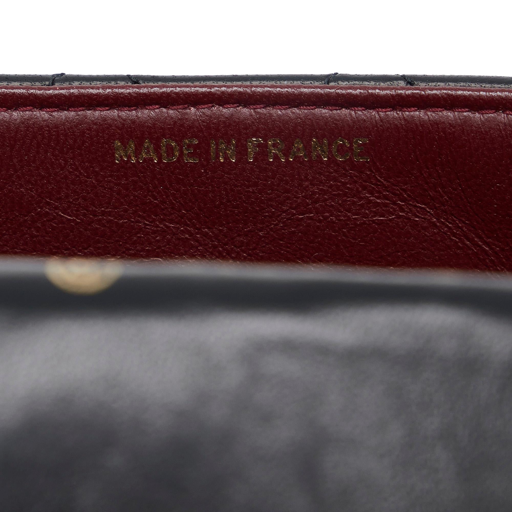 Chanel Small Lambskin Kelly Top Handle Bag