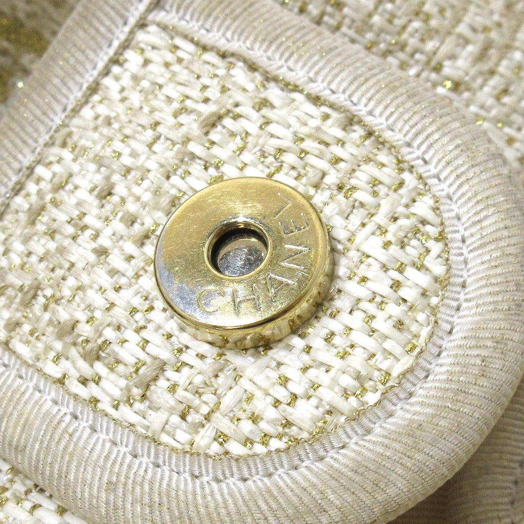 Chanel Small Lurex Boucle Deauville Tote (SHG-8lEXrU)