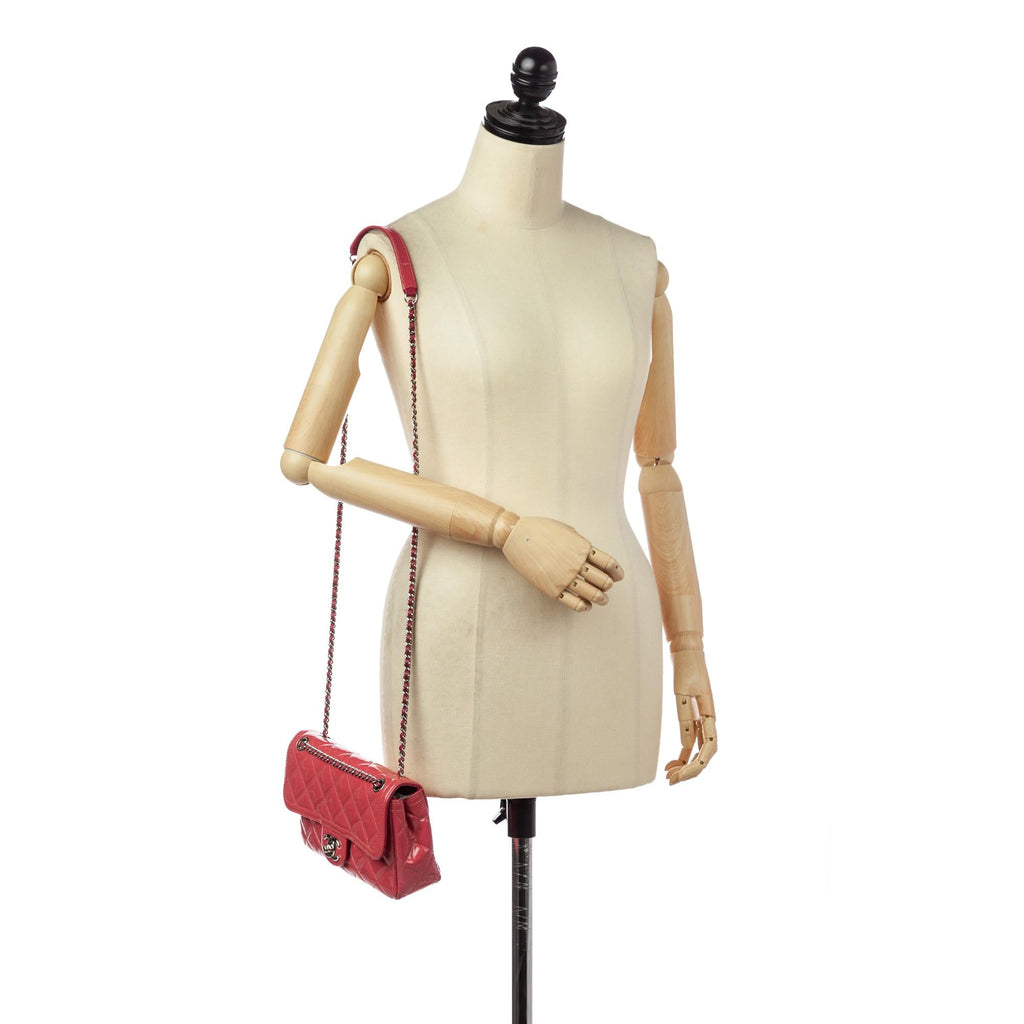Chanel Small Patent Coco Shine Flap
