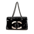 Chanel Small Patent Lipstick Tote