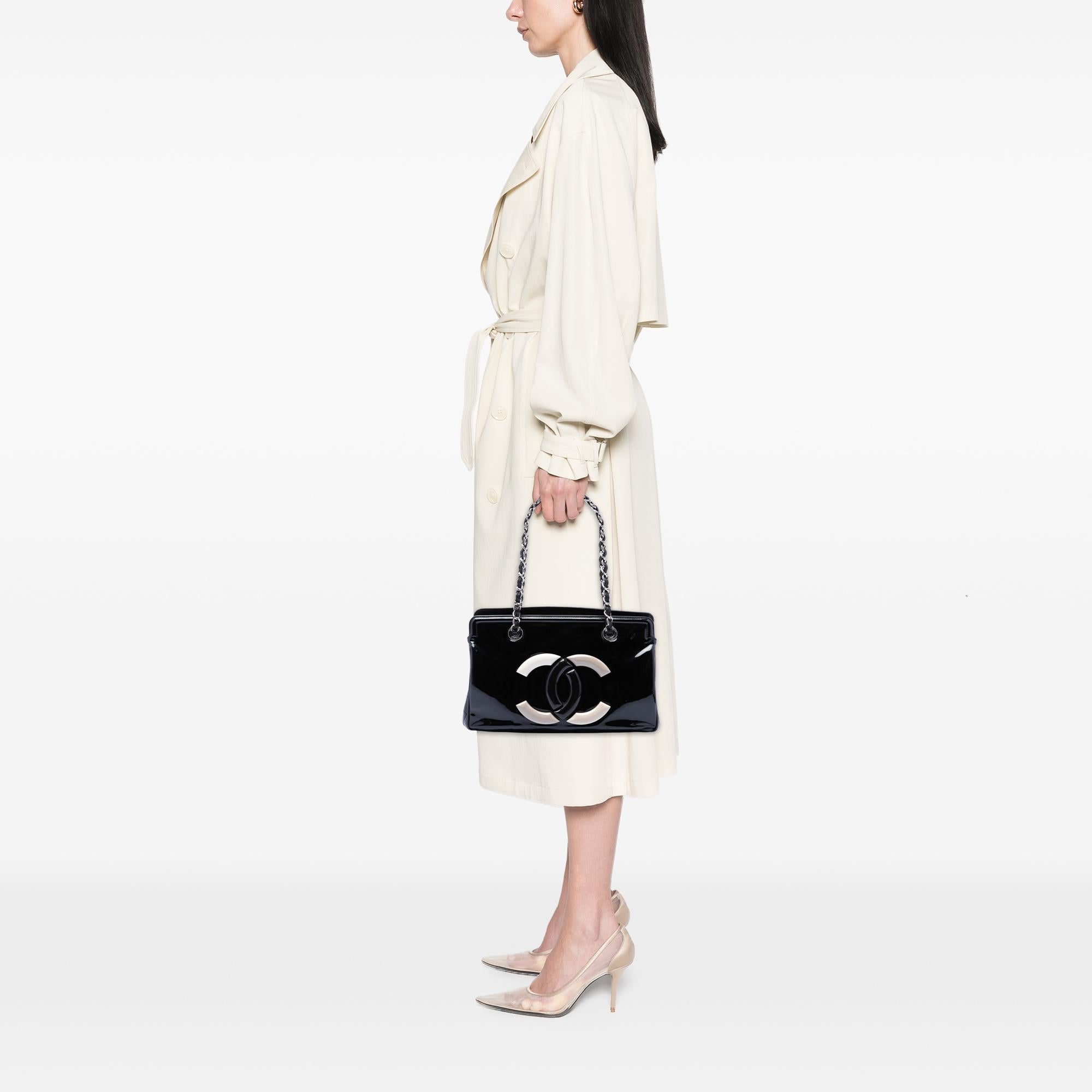 Chanel Small Patent Lipstick Tote