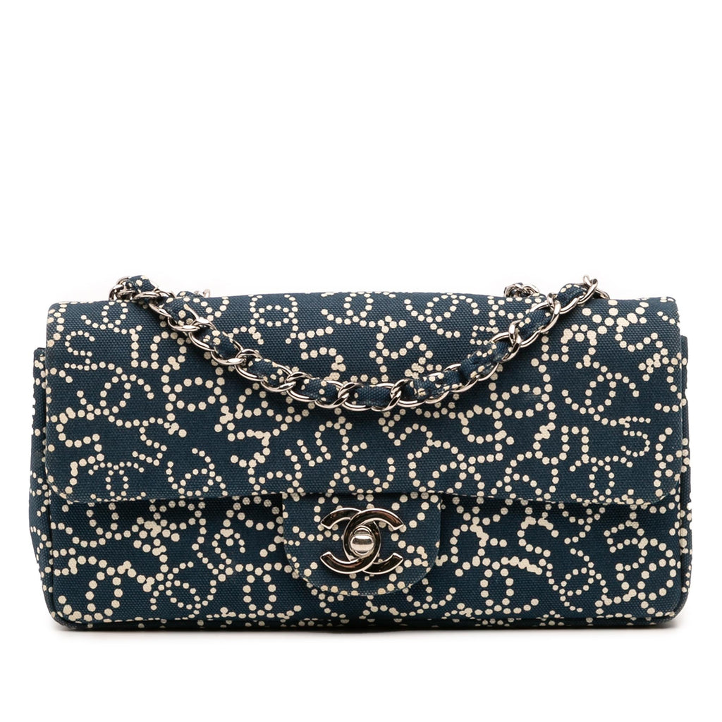 Chanel Small Printed Canvas CC No. 5 Flap