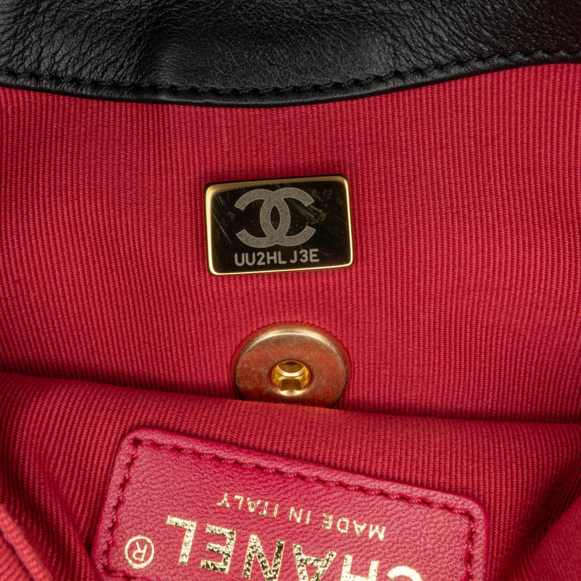 Chanel Small Quilted Calfskin Framing Chain Flap