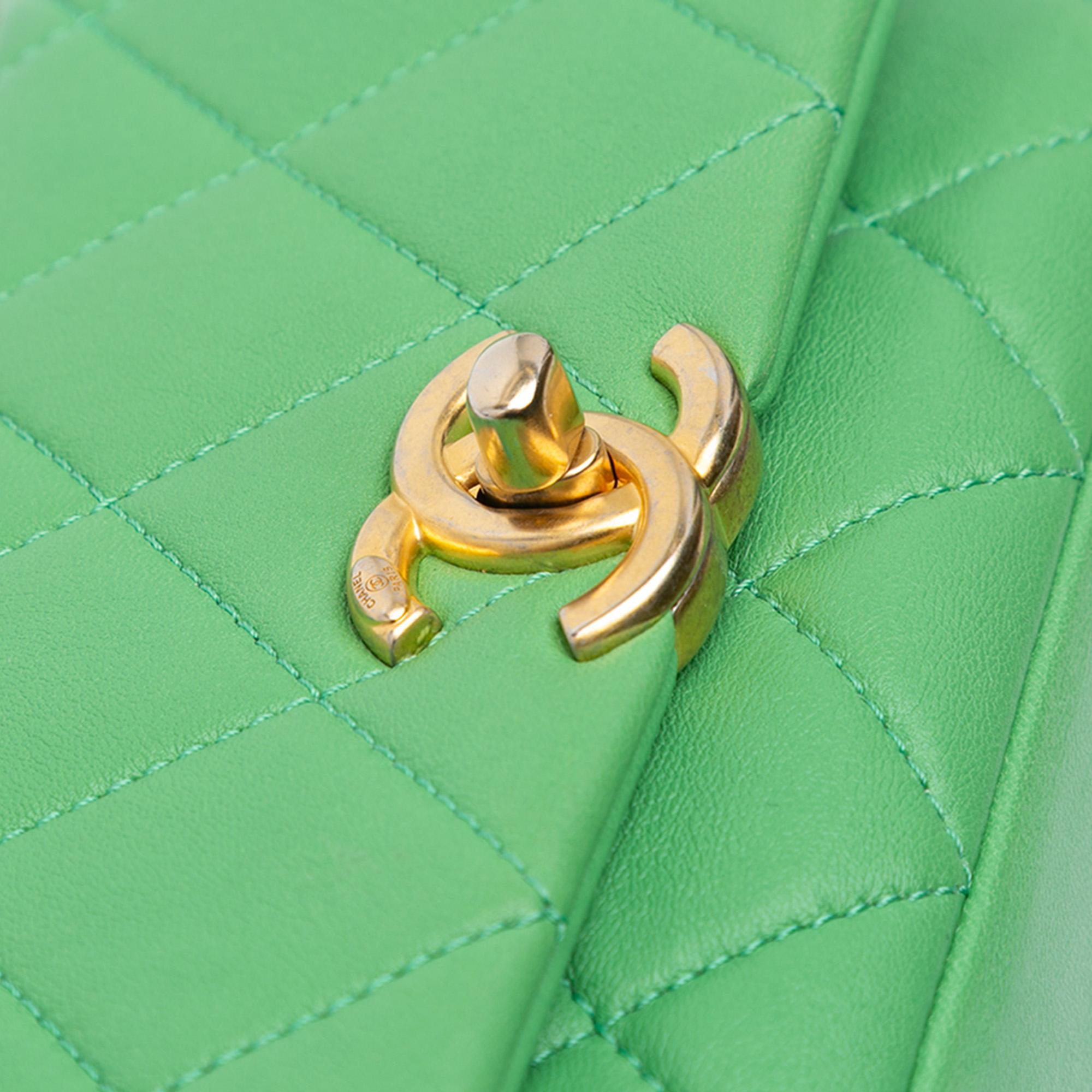 Chanel Small Quilted Lambskin Chain Is More Flap