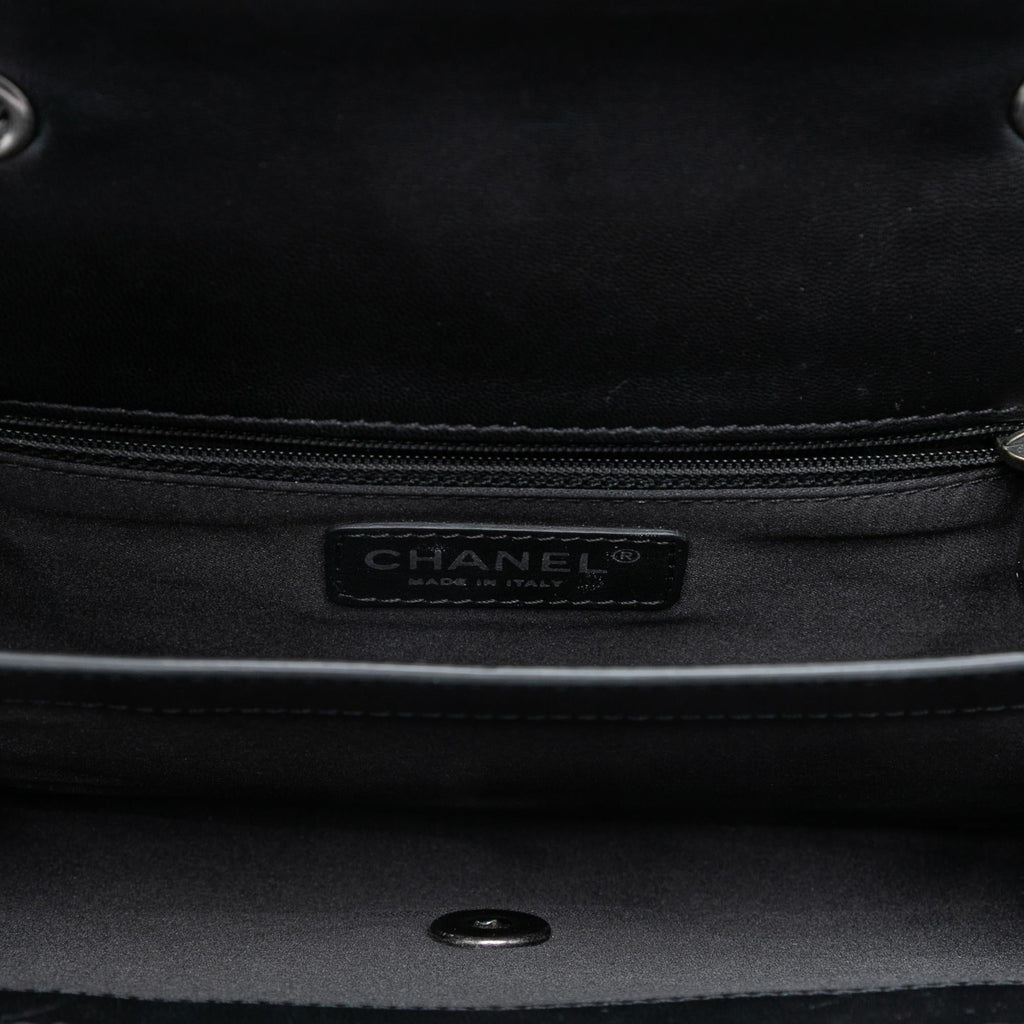 Chanel Small Quilted Lambskin Citizen Zip Flap