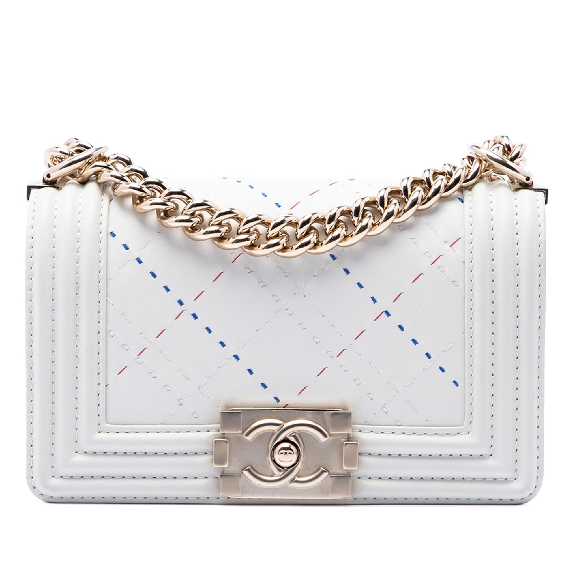 Chanel Small Quilted Lambskin Cruise Line Boy Flap