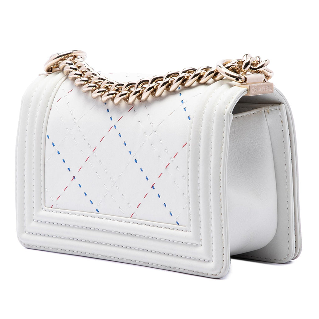 Chanel Small Quilted Lambskin Cruise Line Boy Flap