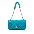 Chanel Small Quilted Nylon Bubble Flap