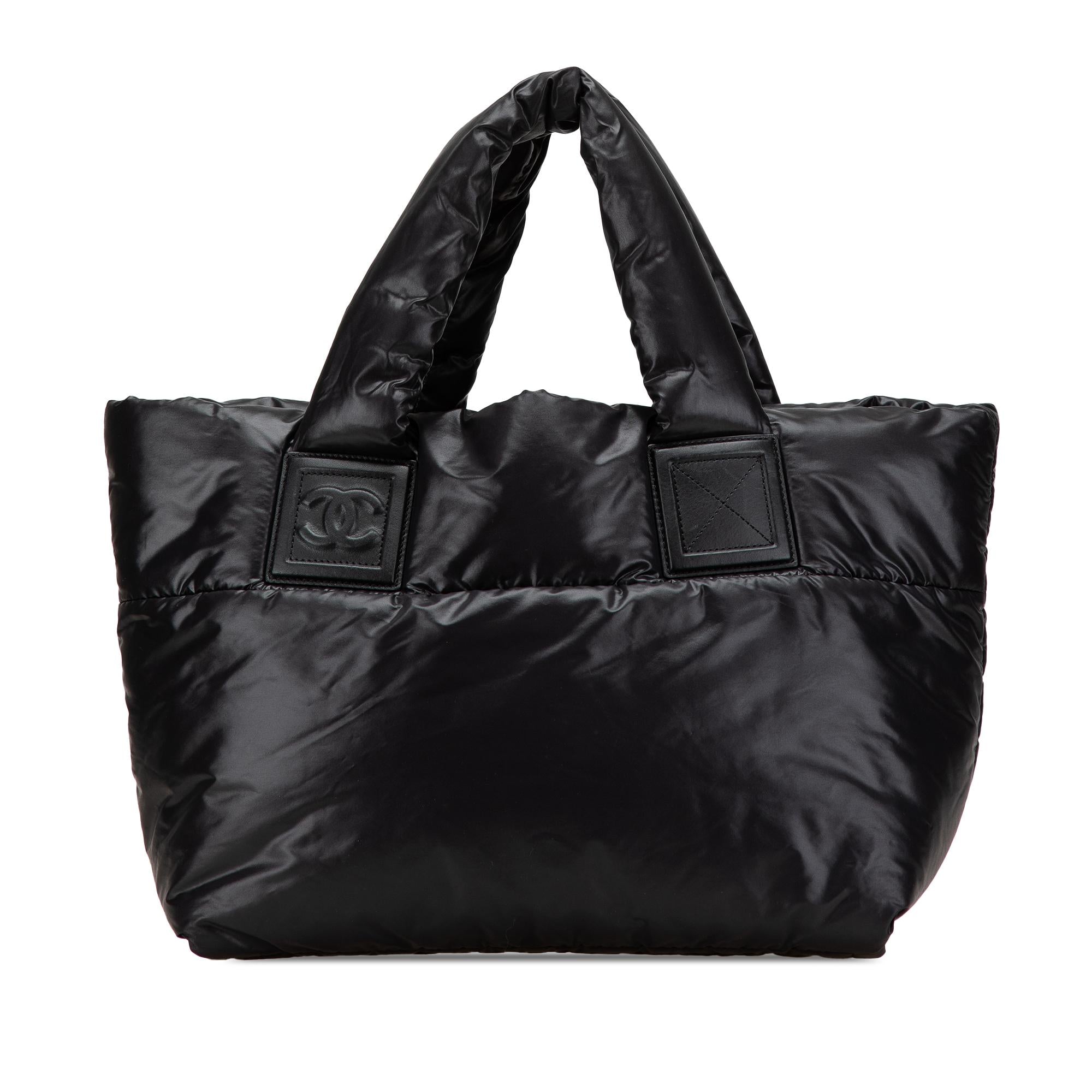 Chanel Small Quilted Nylon Coco Cocoon Tote