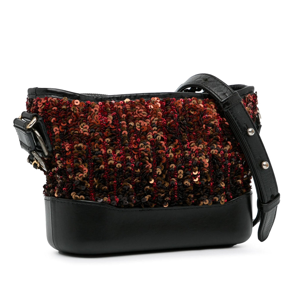 Chanel Small Sequin Gabrielle Crossbody (SHG-PlUluc)