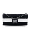 Chanel Striped Canvas Reissue 2.55 Single Flap