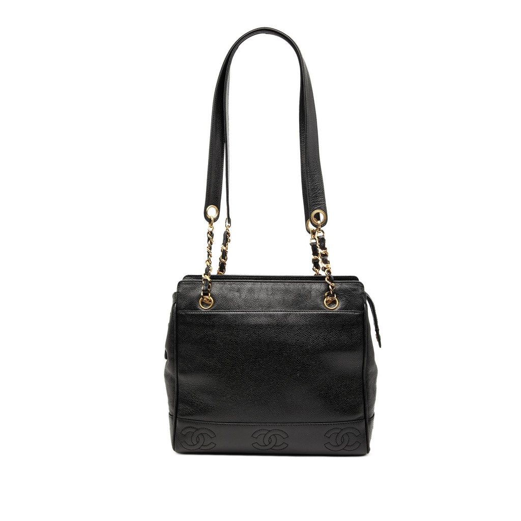 Chanel Triple CC Caviar Shoulder Bag