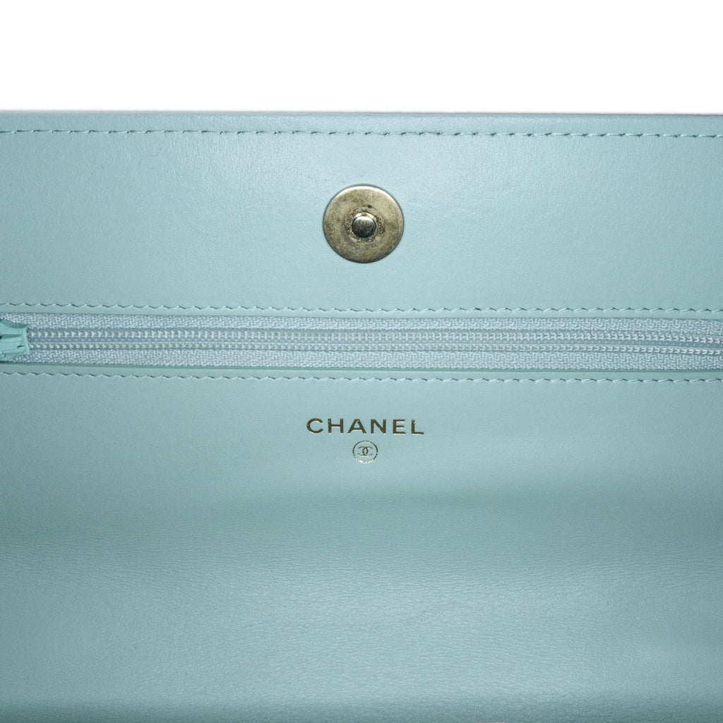 Chanel Tweed 19 Wallet On Chain (SHG-4O6ndT)