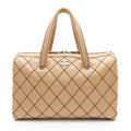Chanel Vintage Calfskin Wild Stitch Duffle