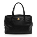 Chanel Vintage Caviar Leather Cerf Classic Executive Tote (SHF-iLttNK)