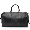 Chanel Vintage Caviar Leather Timeless CC Duffle Bag (SHF-8OA81f)