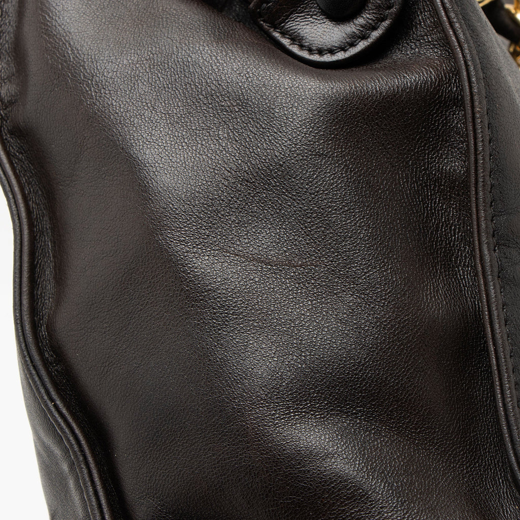 Chanel Vintage Lambskin CC Chain Tote
