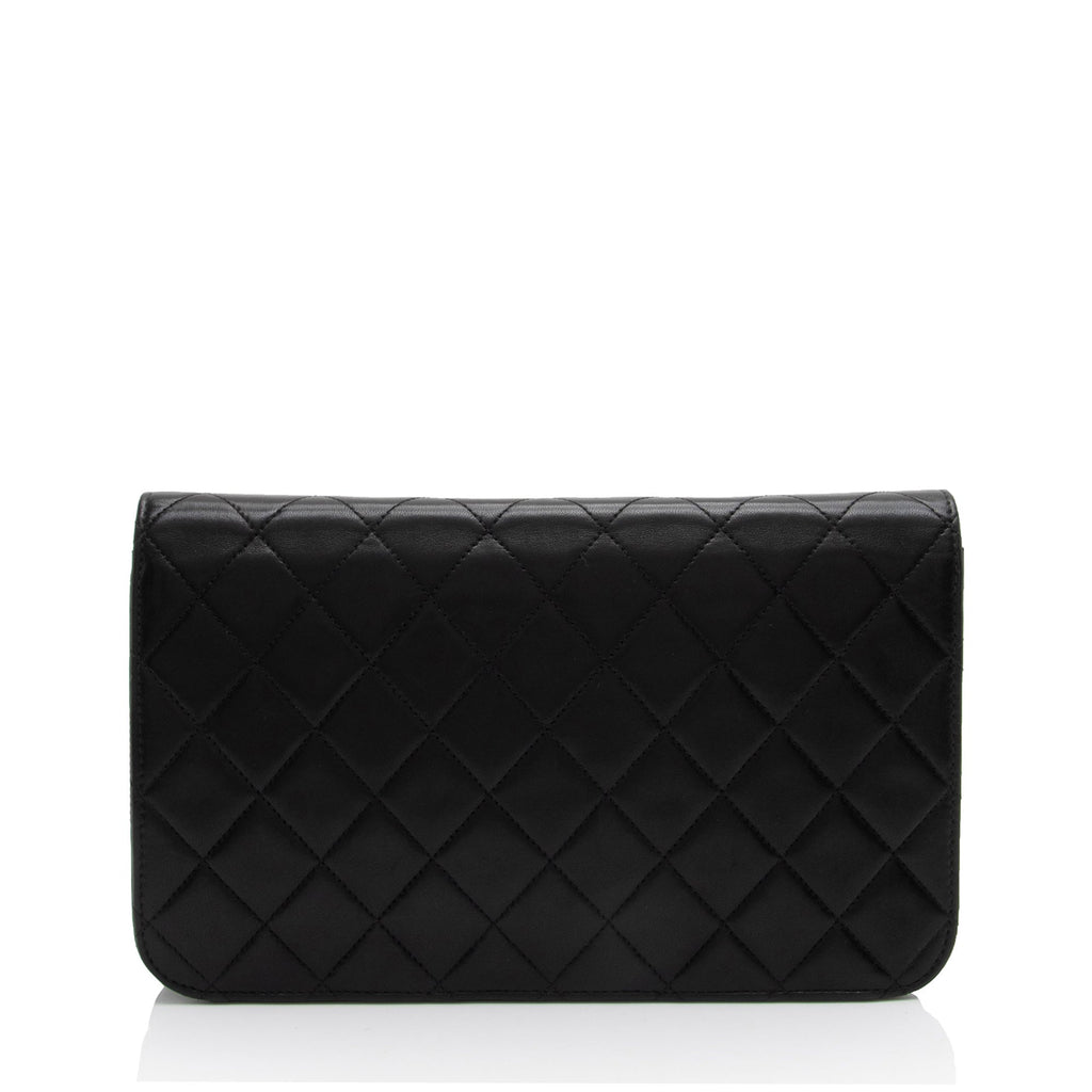 Chanel Vintage Lambskin CC Snap Flap Bag (SHF-pczMK0)