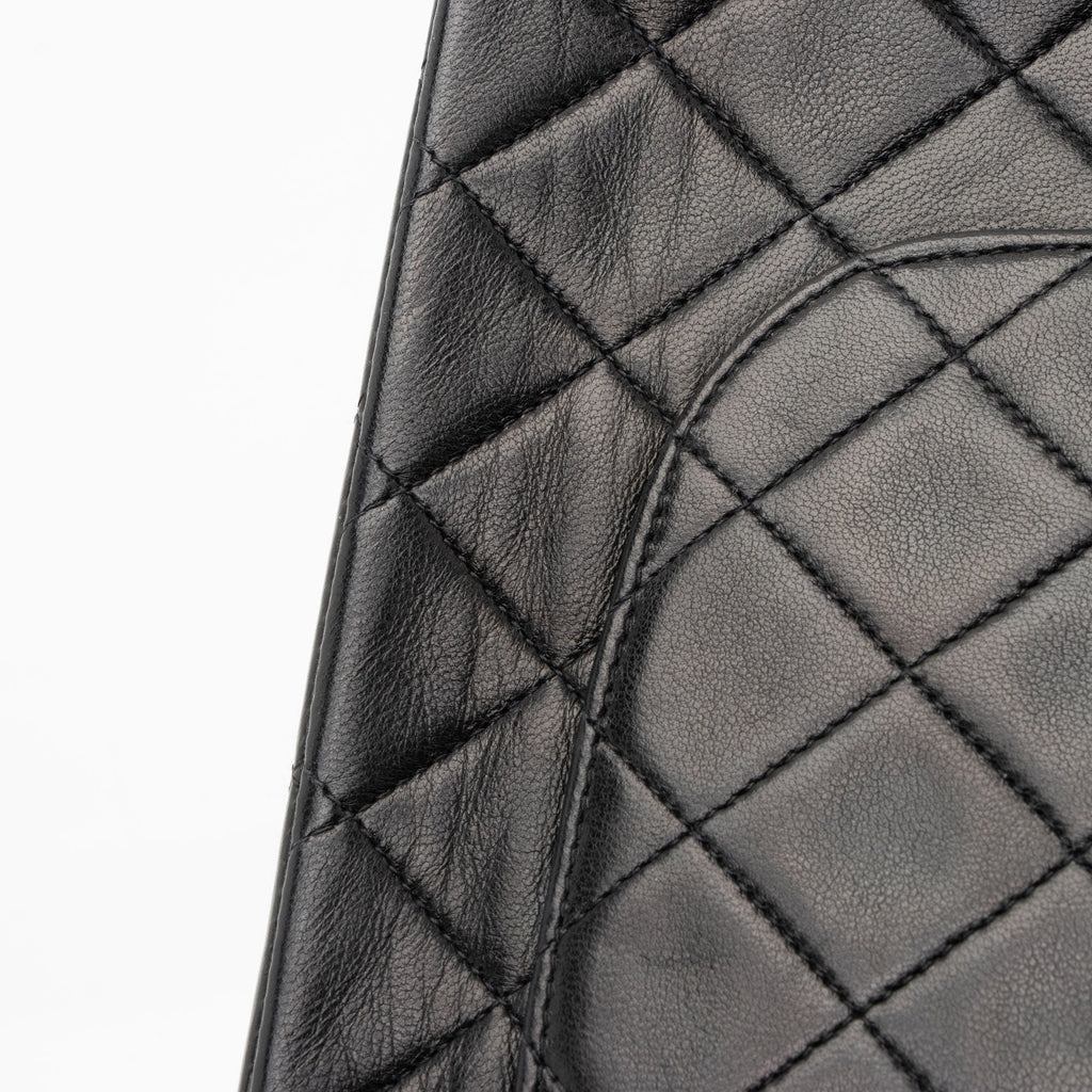 Chanel Vintage Lambskin Classic Medium Double Flap Bag (SHF-G4E2GG)