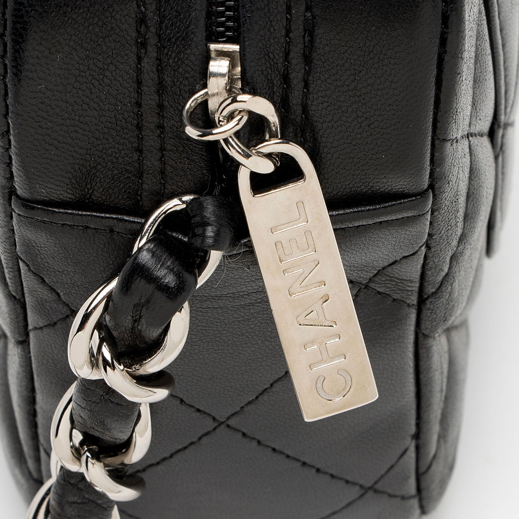 Chanel Vintage Lambskin Front Pocket Camera Bag