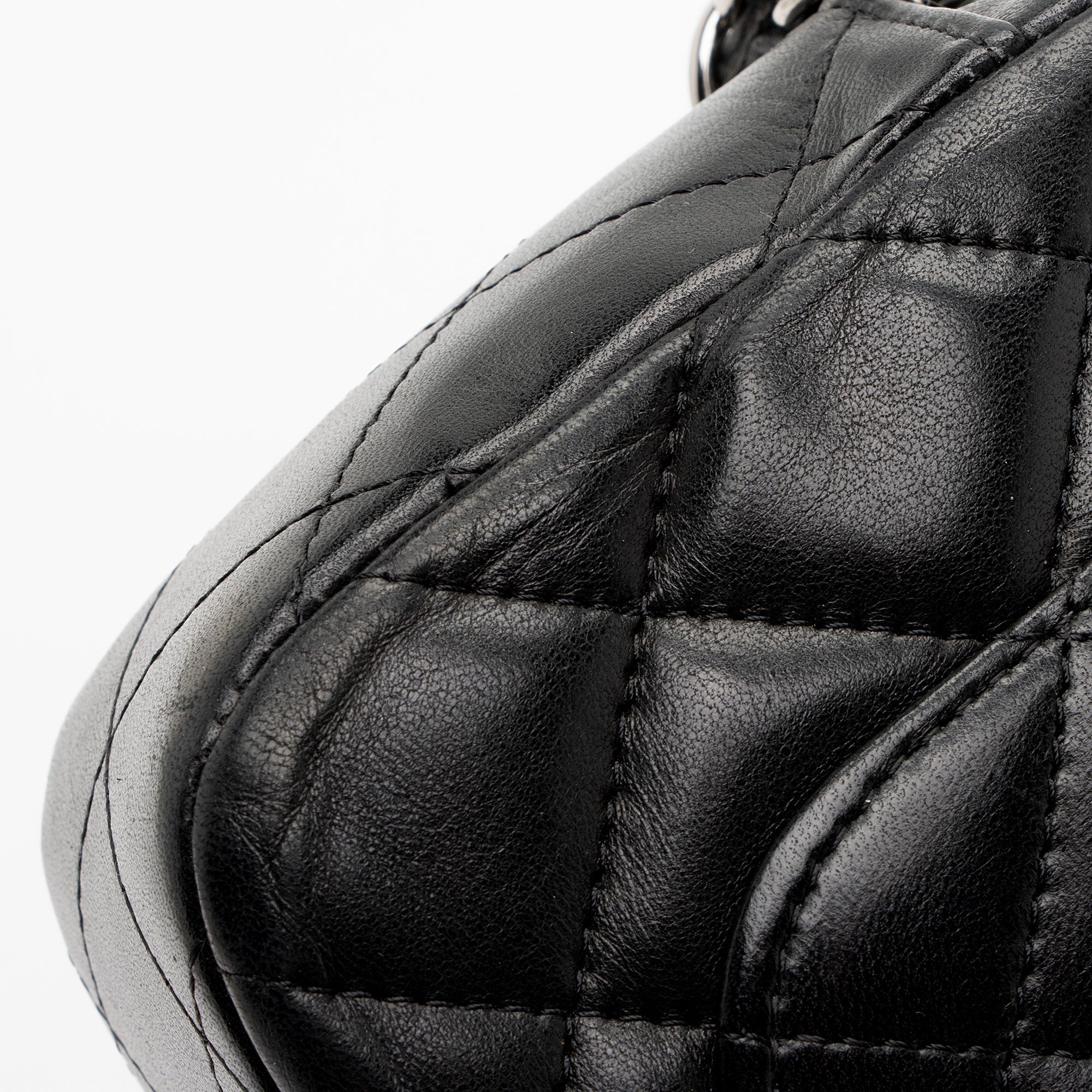 Chanel Vintage Lambskin Front Pocket Camera Bag