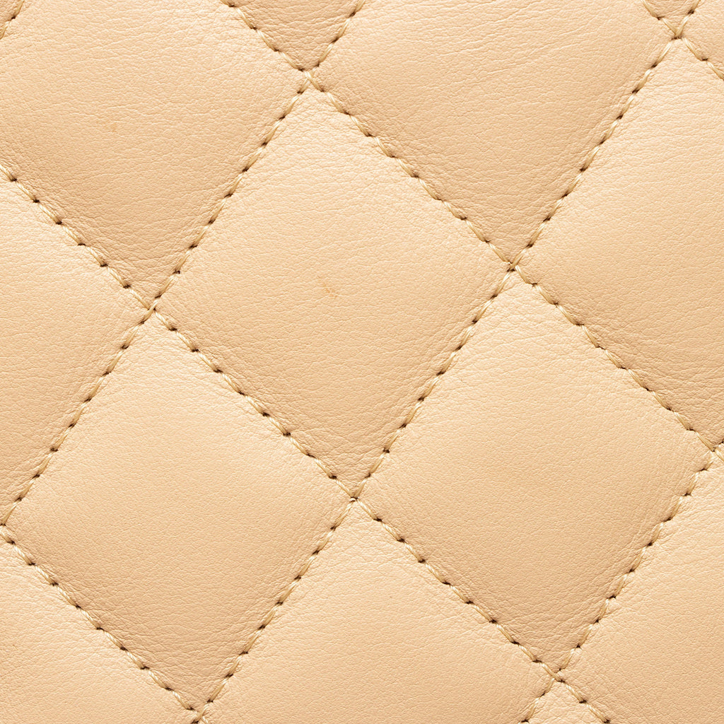 Chanel Vintage Lambskin Ligne Cambon Large Shopping Tote