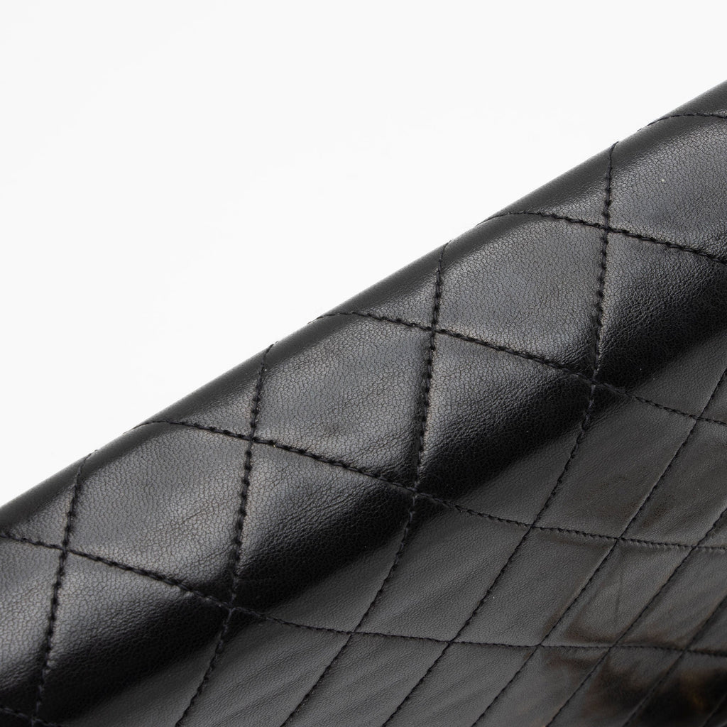 Chanel Vintage Lambskin CC Snap Flap Bag (SHF-pczMK0)