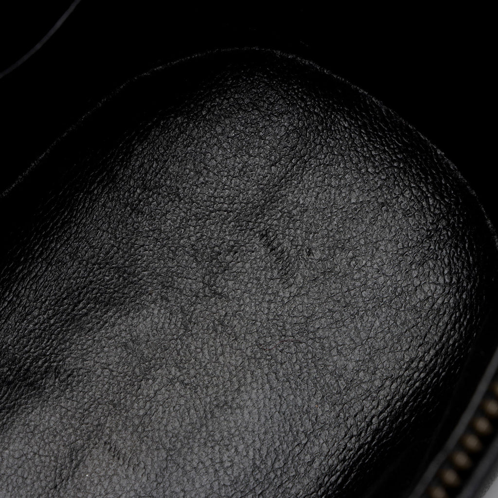 Chanel Vintage Lambskin Tassle Vanity Case with Chain