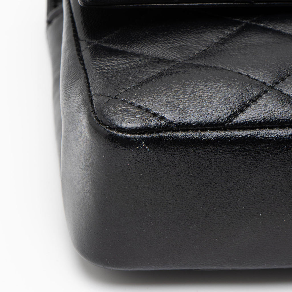 Chanel Vintage Lambskin XL CC Small Flap Bag