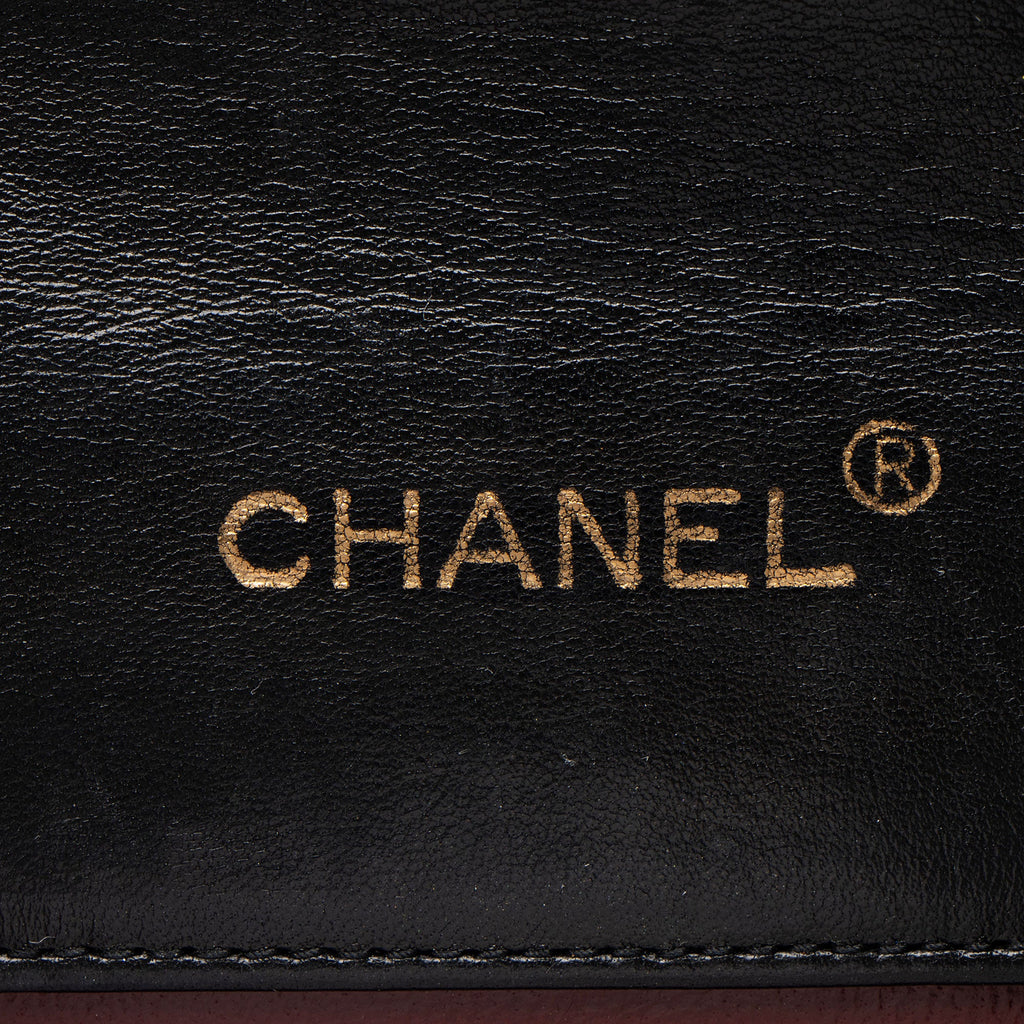 Chanel Vintage Lambskin XL CC Small Flap Bag
