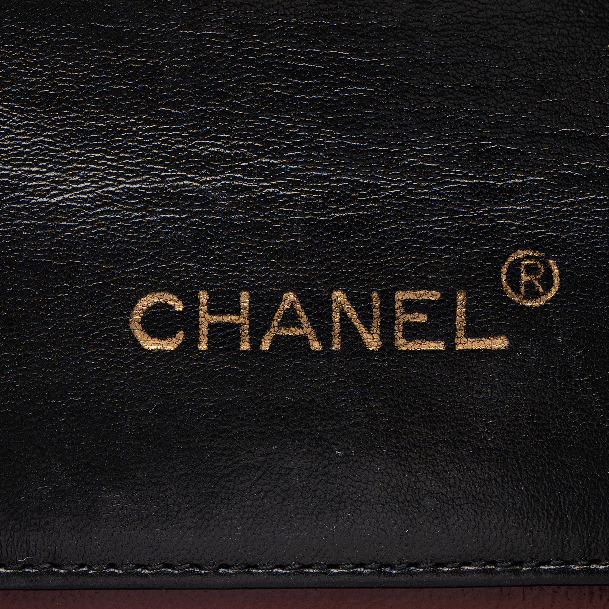 Chanel Vintage Lambskin XL CC Small Flap Bag