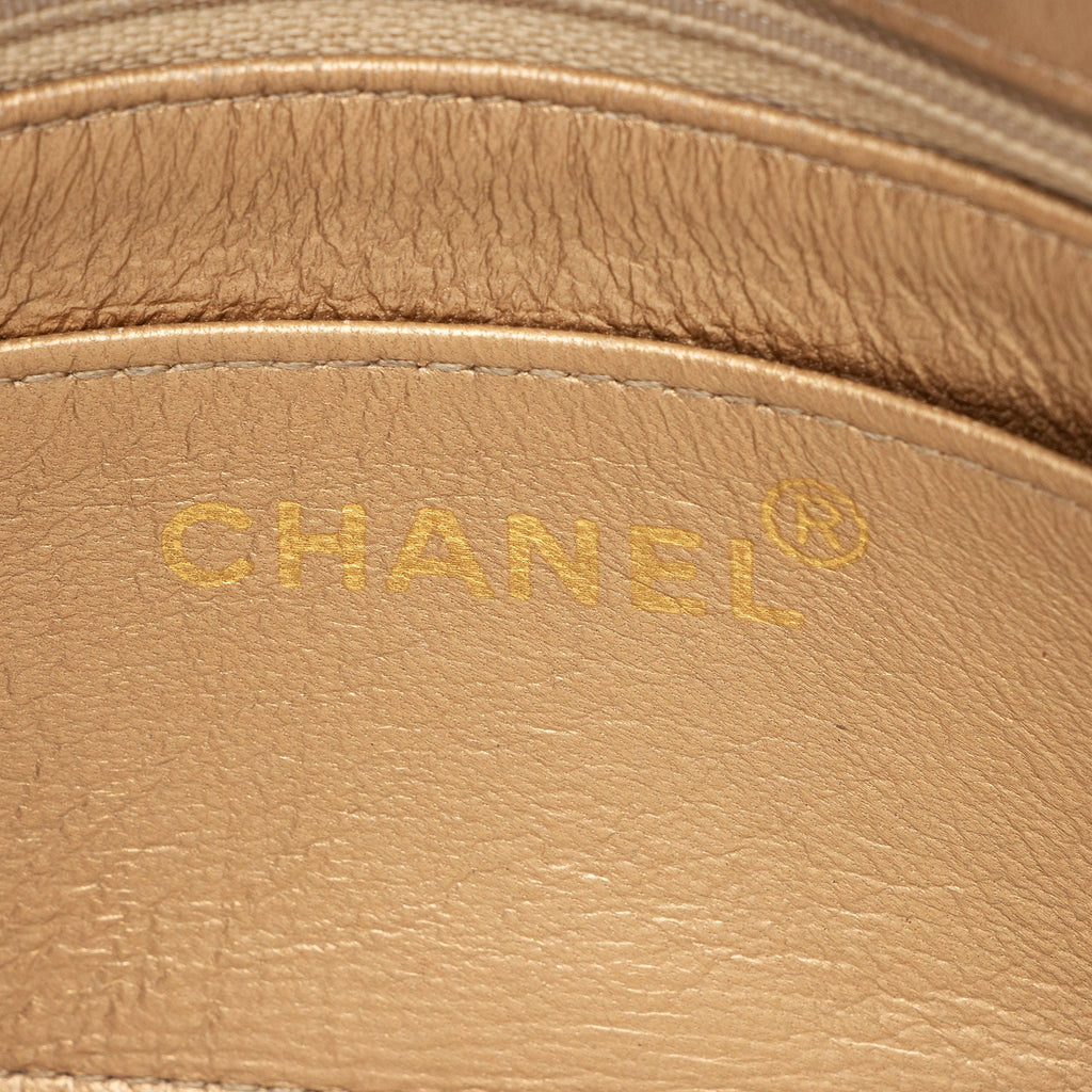 Chanel Vintage Metallic Lambskin Bijoux Mini Flap Bag