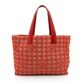 Chanel Vintage Nylon Travel Ligne Large Tote (SHF-sx8m6y)