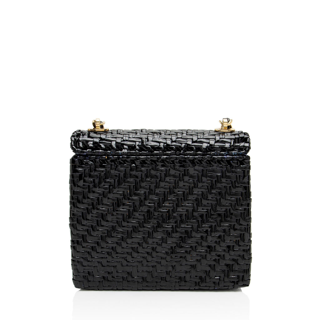 Chanel Vintage Rattan Wicker Flap Bag