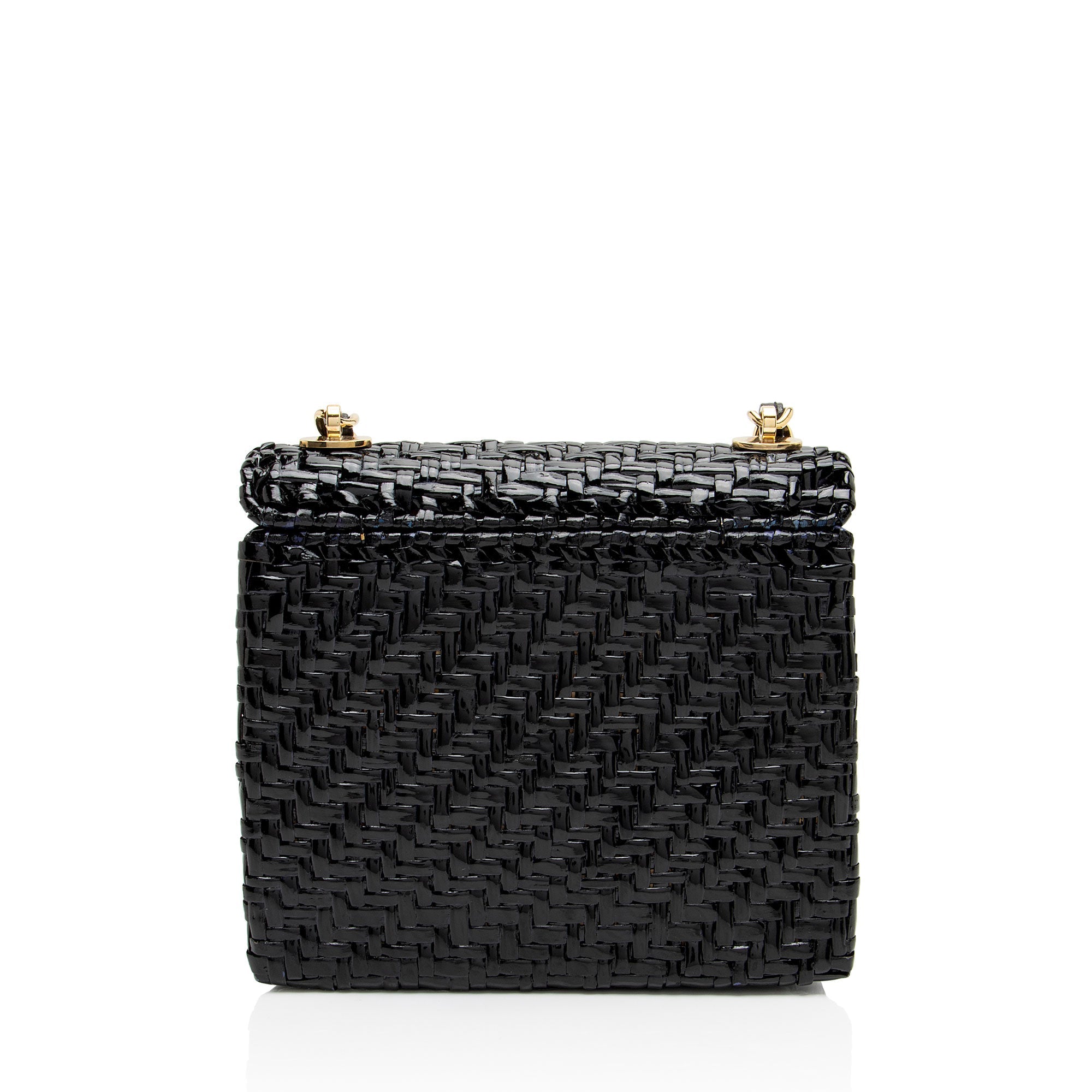 Chanel Vintage Rattan Wicker Flap Bag