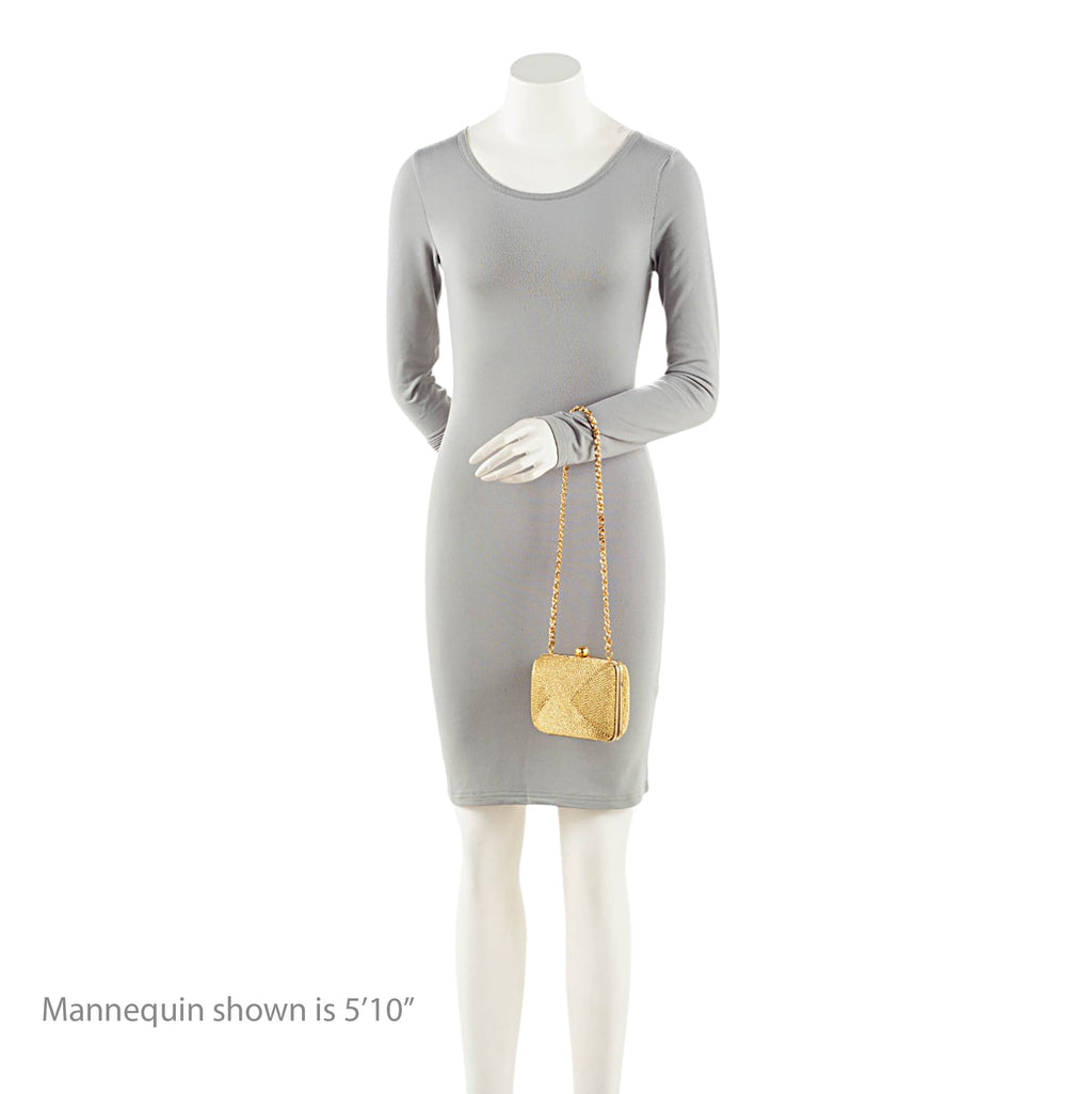 Chanel Vintage Woven Coco Mark Clamshell Shoulder Bag