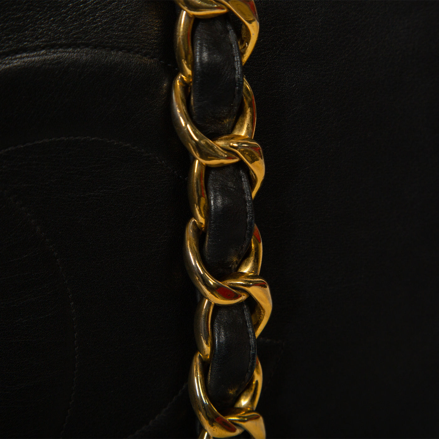 Chanel Vintage Classic Shopper Tote