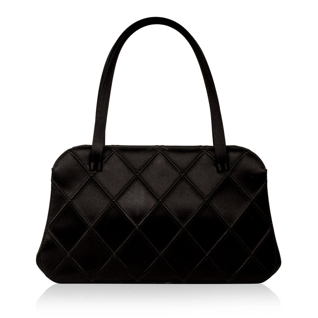 Chanel Vintage Satin Bowler Bag