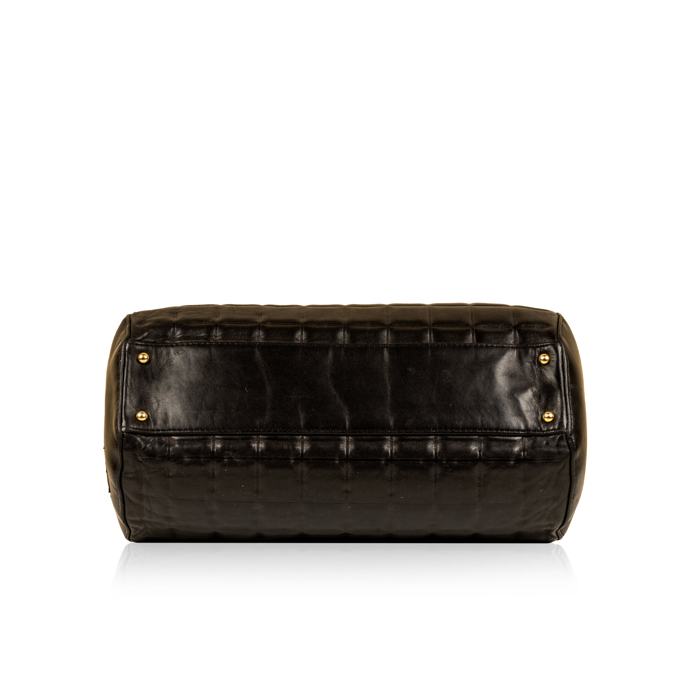 Chanel Vintage Quilted Bowler Tote