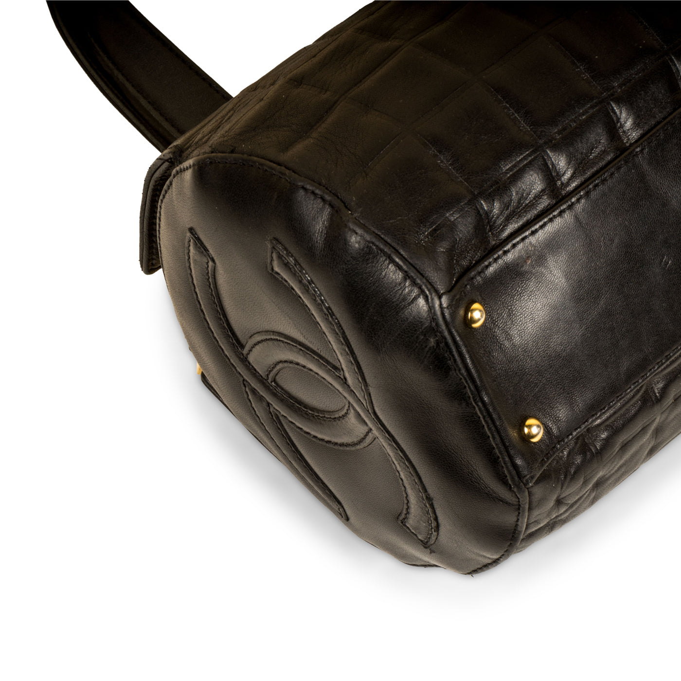 Chanel Vintage Quilted Bowler Tote