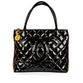 Chanel CC Medallion Tote - Patent