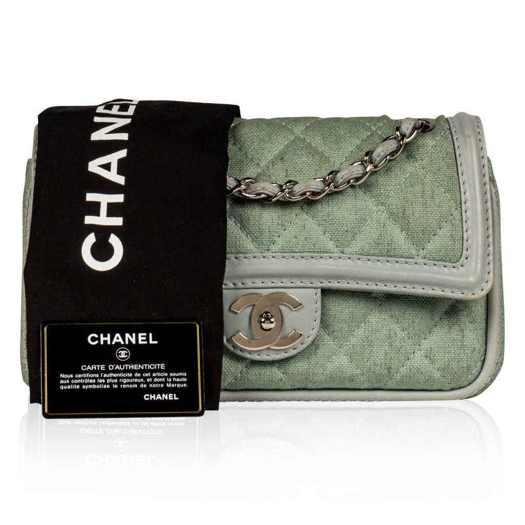 Chanel Seasonal Fabric Flap Bag