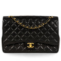 Chanel Classic Flap Bag Maxi - Caviar - Black - GHW