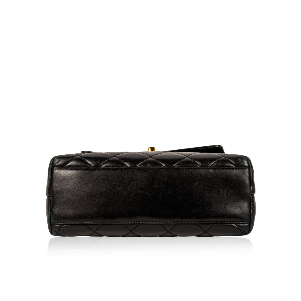 Chanel Vintage Lambskin Satchel Bag