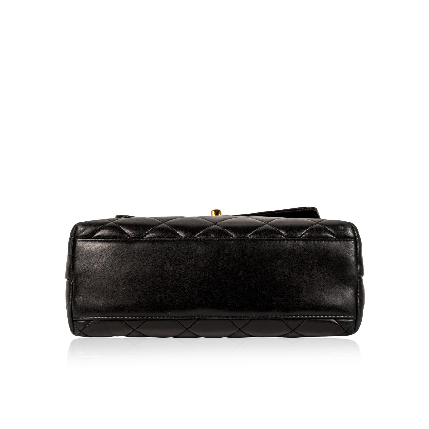 Chanel Vintage Lambskin Satchel Bag