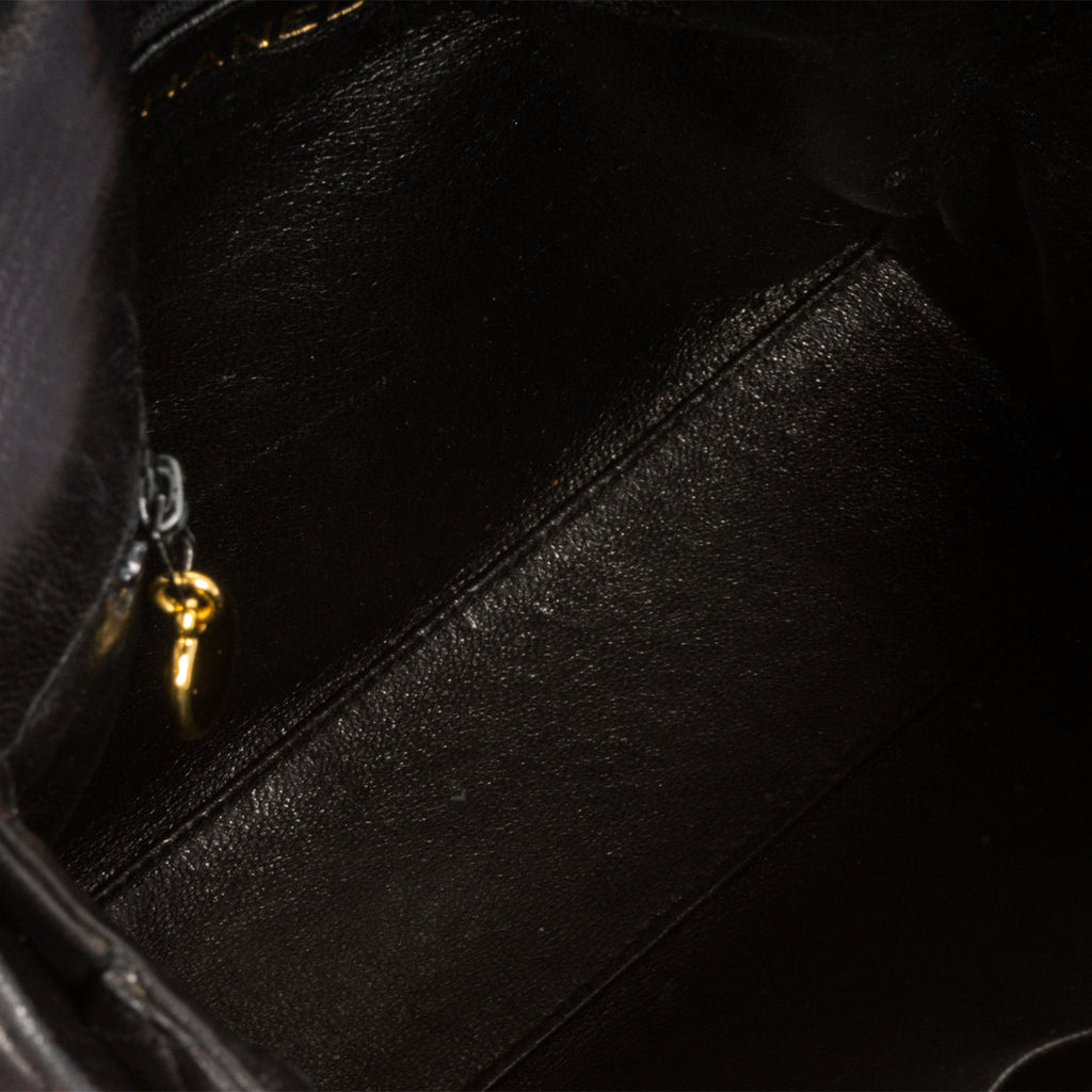 Chanel Vintage Lambskin Satchel Bag